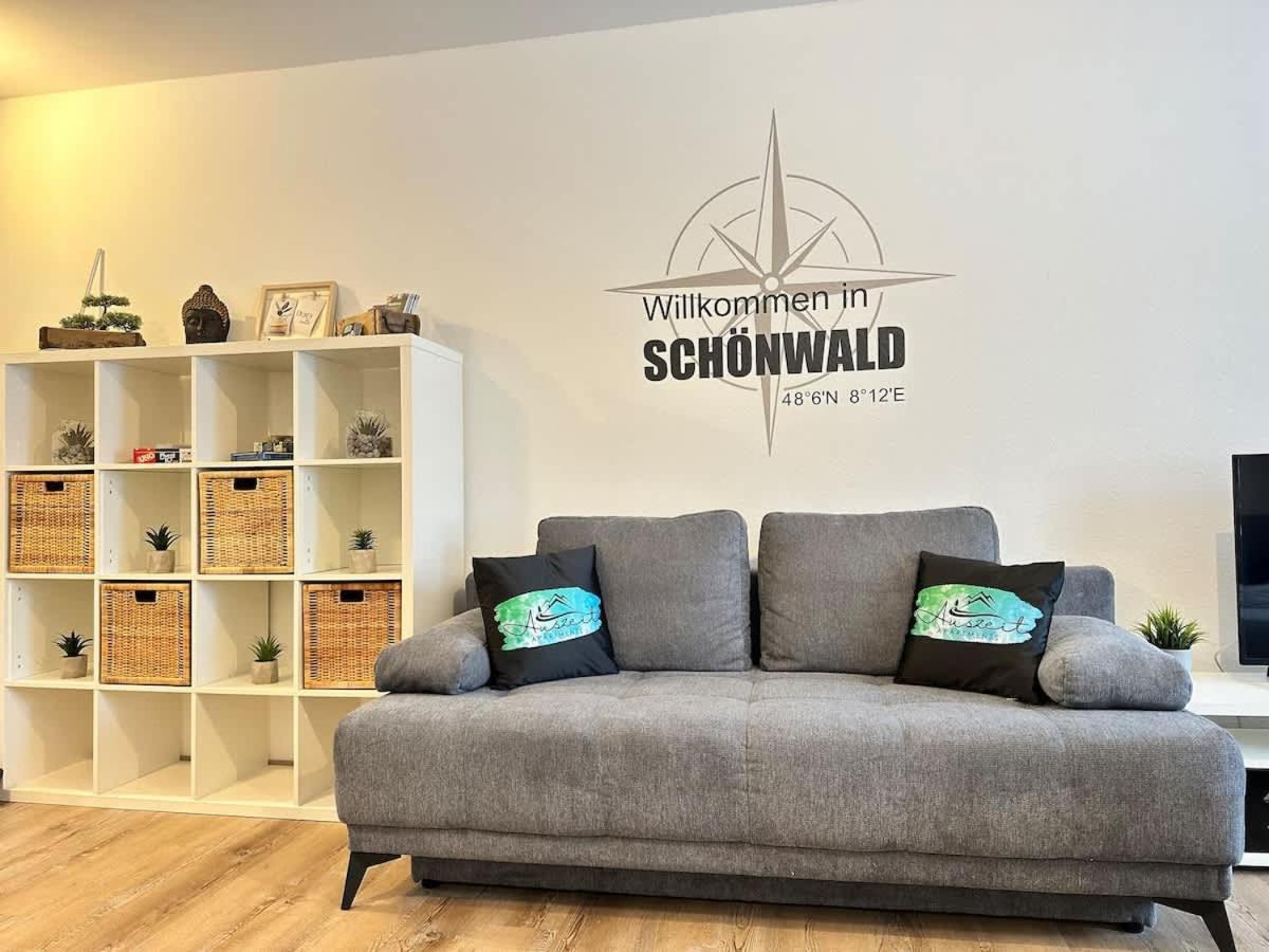 Relaxapartments Black Forest Emotion Mit Sonnenbalkon Mit Blick Auf Den Kurpark, Schnelles Internet, Naehe Triberger Wasserfaelle, Fuer Bis Zu 2 Personen Schönwalde Exterior foto